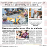 Heim In the News